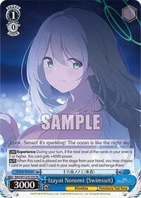 Izayoi Nonomi (Swimsuit) (SR) - Blue Archive - Weiss Schwarz card