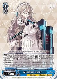 Murokasa Akane - Blue Archive - Weiss Schwarz card