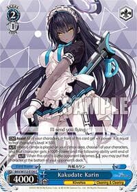 Kakudate Karin - Blue Archive - Weiss Schwarz card