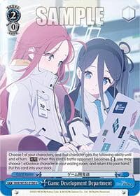 Game Development Department - Blue Archive - Weiss Schwarz card