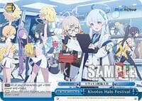 Kivotos Halo Festival - Blue Archive - Weiss Schwarz card