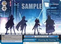 Cleaning & Clearing - Blue Archive - Weiss Schwarz card