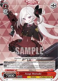 Asagi Mutsuki - Blue Archive - Weiss Schwarz card