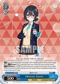 Okusora Ayane - Blue Archive - Weiss Schwarz card