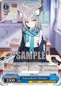 Sunaookami Shiroko (SR) - Blue Archive - Weiss Schwarz card