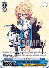 Toyomi Kotori - Blue Archive - Weiss Schwarz card