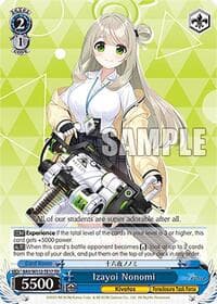 Izayoi Nonomi - Blue Archive - Weiss Schwarz card