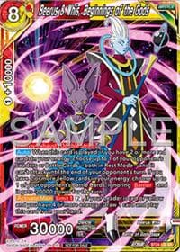 Beerus & Whis, Beginnings of the Gods (Deluxe Pack 2025 Vol.1) - Promotion Cards - Dragon Ball Super: Masters card