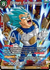 SSB Vegeta, Pure-Blood Sparking (Deluxe Pack 2025 Vol.1) - Promotion Cards - Dragon Ball Super: Masters card