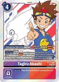 Tagiru Akashi - World Convergence - Digimon Card Game card