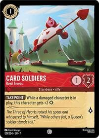 Card Soldiers - Royal Troops - Archazia's Island - Disney Lorcana card