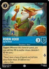 Robin Hood - Eye for Detail - Archazia's Island - Disney Lorcana card