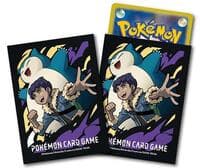 Pokemon TCG: Pokemon Center Exclusive - Hop & Snorlax (65 Pack) - Pokemon International Card Sleeves - Card Sleeves card