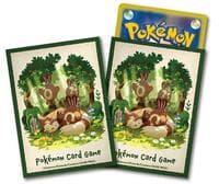 Pokemon TCG: Pokemon Center Exclusive - Furret & Sentret   (64 Pack) - Pokemon International Card Sleeves - Card Sleeves card