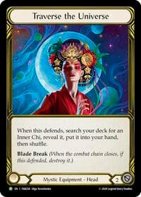 Traverse the Universe (Golden) - FAB228 - Flesh and Blood: Promo Cards - Flesh and Blood TCG card