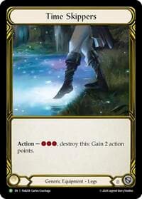 Time Skippers (Golden) - FAB256 - Flesh and Blood: Promo Cards - Flesh and Blood TCG card