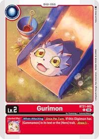 Gurimon - World Convergence - Digimon Card Game card