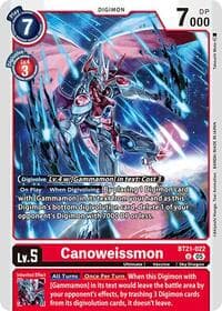 Canoweissmon - World Convergence - Digimon Card Game card