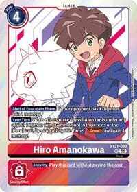 Hiro Amanokawa - World Convergence - Digimon Card Game card