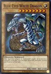 Blue-Eyes White Dragon (SDWD-EN002) (Unlimited Misprint) - Structure Deck: Blue-Eyes White Destiny - YuGiOh card