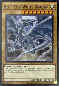 Blue-Eyes White Dragon (SDWD-EN003) (Unlimited Misprint) - Structure Deck: Blue-Eyes White Destiny - YuGiOh card
