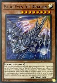 Blue-Eyes Jet Dragon (Unlimited Misprint) - Structure Deck: Blue-Eyes White Destiny - YuGiOh card