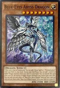 Blue-Eyes Abyss Dragon (Unlimited Misprint) - Structure Deck: Blue-Eyes White Destiny - YuGiOh card