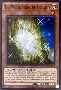 The White Stone of Ancients (Unlimited Misprint) - Structure Deck: Blue-Eyes White Destiny - YuGiOh card