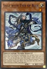 Sage with Eyes of Blue (Unlimited Misprint) - Structure Deck: Blue-Eyes White Destiny - YuGiOh card