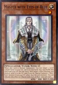 Master with Eyes of Blue (Unlimited Misprint) - Structure Deck: Blue-Eyes White Destiny - YuGiOh card