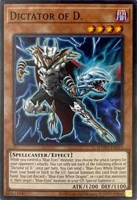 Dictator of D. (Unlimited Misprint) - Structure Deck: Blue-Eyes White Destiny - YuGiOh card