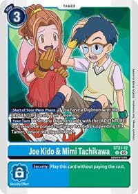 Joe Kido & Mimi Tachikawa - Starter Deck 21: Hero of Hope - Digimon Card Game card