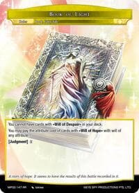 Book of Light // Re-Earth, New World Fairy Tale - Masterpiece Collection 02 "Fates Reunited!" - Force of Will card