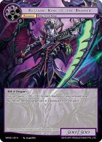 Rezzard, King of the Damned - Masterpiece Collection 02 "Fates Reunited!" - Force of Will card