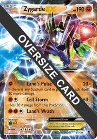 Zygarde EX - Jumbo Cards - Pokemon card