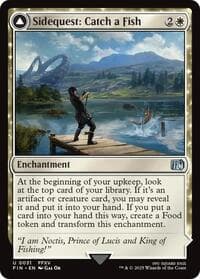 Sidequest: Catch a Fish - FINAL FANTASY - Magic: The Gathering card