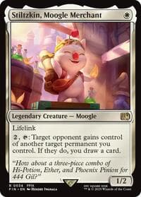 Stiltzkin, Moogle Merchant - FINAL FANTASY - Magic: The Gathering card