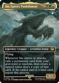 Sin, Spira's Punishment (Borderless) - FINAL FANTASY - Magic: The Gathering card
