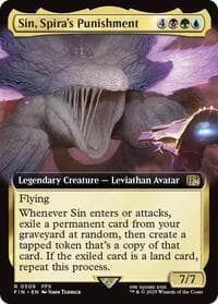 Sin, Spira's Punishment (Extended Art) - FINAL FANTASY - Magic: The Gathering card