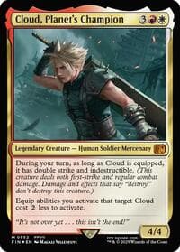 Cloud, Planet's Champion - FINAL FANTASY - Magic: The Gathering card