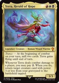 Terra, Herald of Hope - Commander: FINAL FANTASY - Magic: The Gathering card