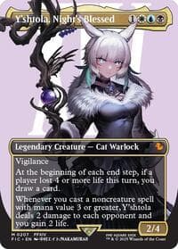 Y'shtola, Night's Blessed (Borderless) - Commander: FINAL FANTASY - Magic: The Gathering card