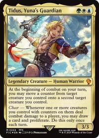 Tidus, Yuna's Guardian (Surge Foil) - Commander: FINAL FANTASY - Magic: The Gathering card