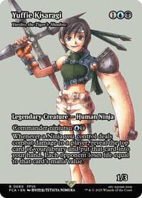 Yuffie Kisaragi - Yuriko, the Tiger's Shadow (Showcase) - FINAL FANTASY: Through the Ages - Magic: The Gathering card