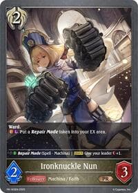 Ironknuckle Nun - Shadowverse: Evolve Promo Cards - Shadowverse: Evolve card