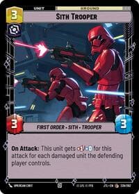 Sith Trooper - Jump to Lightspeed - Star Wars: Unlimited card