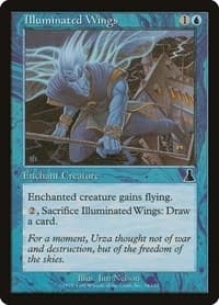 Illuminated Wings - Urza's Destiny - Magic: The Gathering card