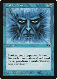 Baleful Stare - Portal - Magic: The Gathering card