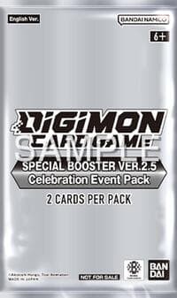 Release Special Booster Ver.2.5 Celebration Event Pack - Release Special Booster 2.5 Celebration Event Cards - Digimon Card Game card