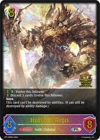 Heavenly Aegis - Shadowverse: Evolve Promo Cards - Shadowverse: Evolve card